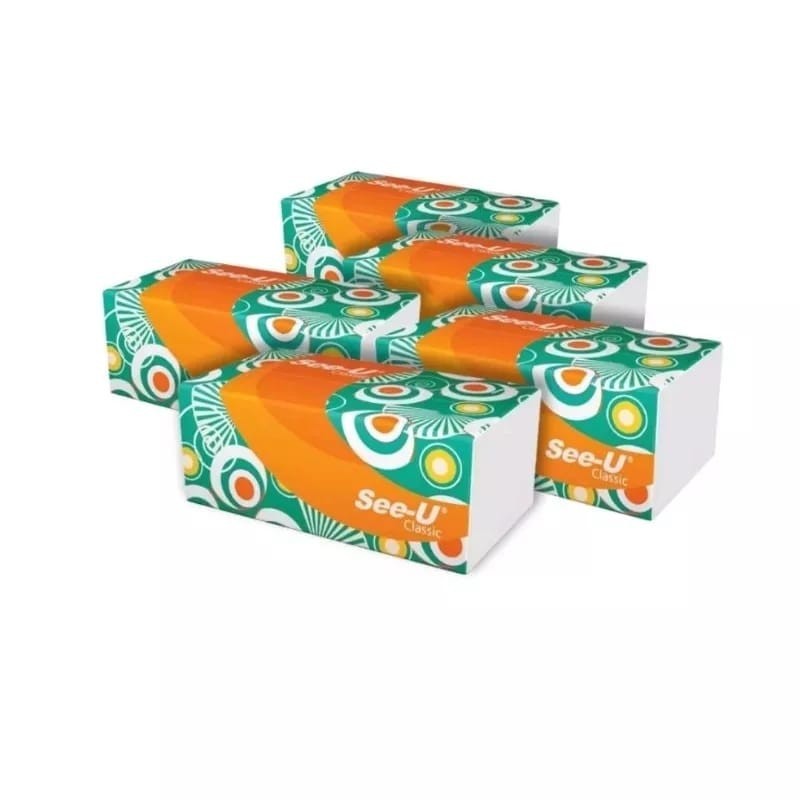 9oi Paket 5 pcs See U Facial 250 Sheets