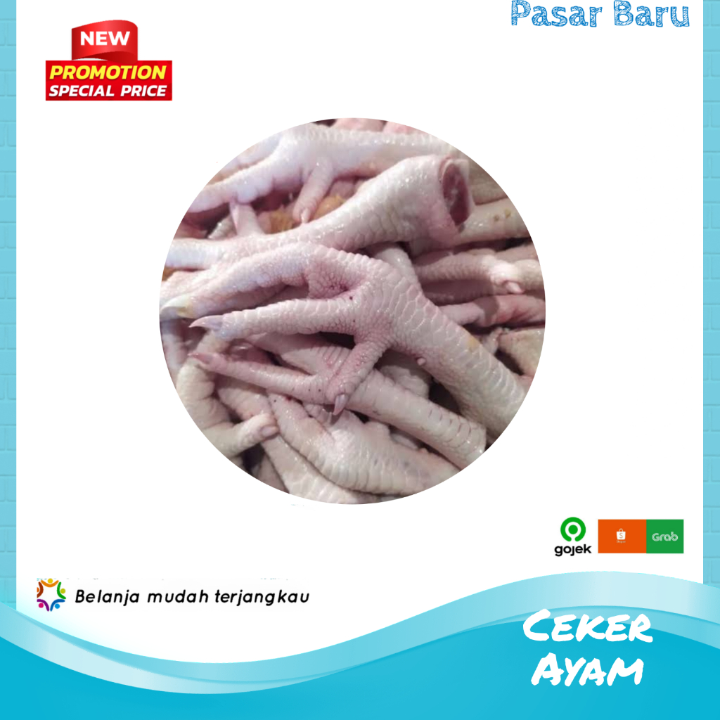 

Ceker Ayam • 500gram ✓ Murah | Pasar Baru Makassar