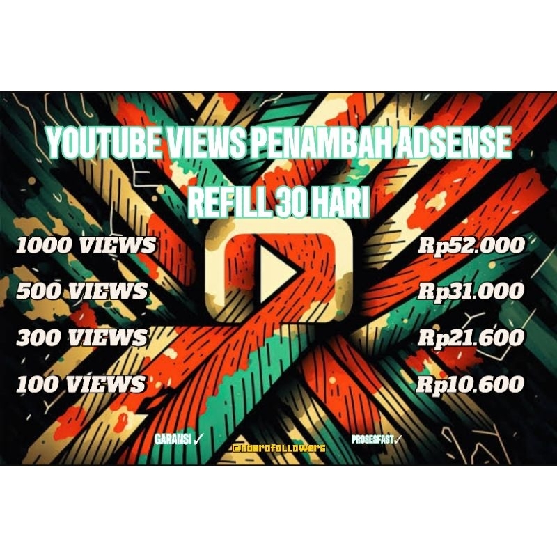 YouTube Views Penambah Adsense