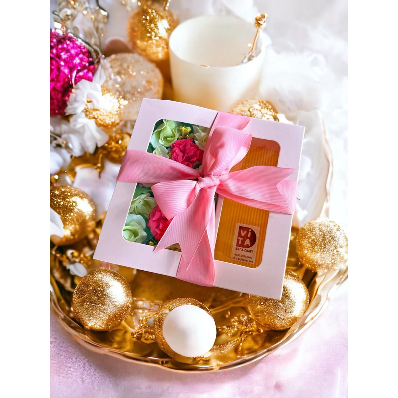 custom Bucket bunga uang kosongan (box money flower)