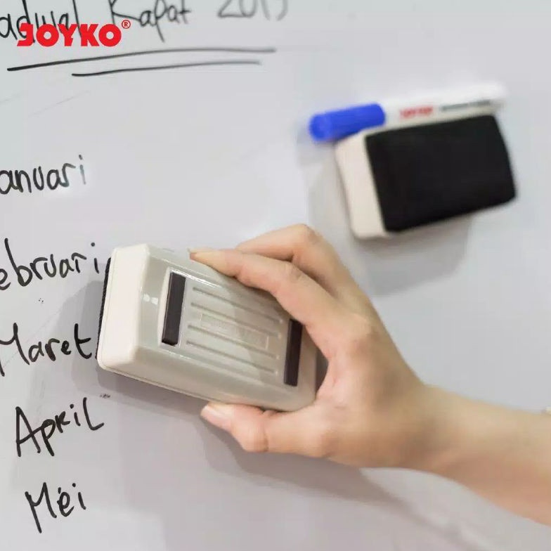 

TERBUKTI Penghapus Whiteboard WE1 Magnet Eraser Joyko