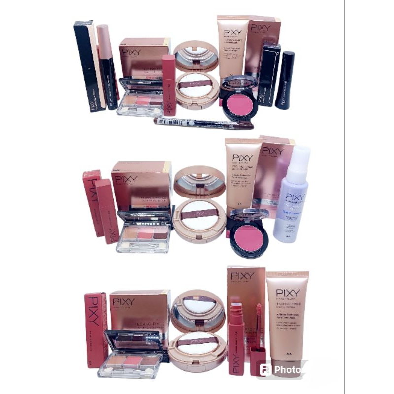 (BARU) PAKET BEDAK Pixy Make It Glow Komplit Seserahan/ PIXY PAKET KOSMETIK MAKE UP UNTUK HANTARAN