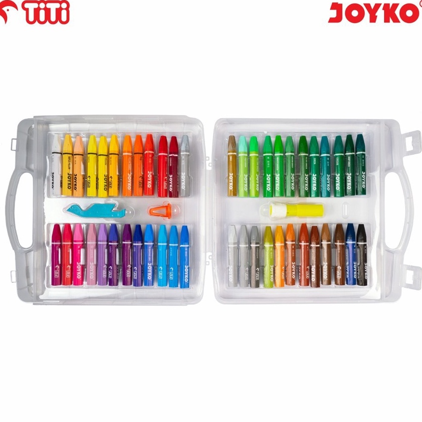 

KODE P63R JOYKO TITI CRAYON OIL PASTEL KRAYON MINYAK JOYKO 48 WARNA OP48S MURAH BERKUALITAS