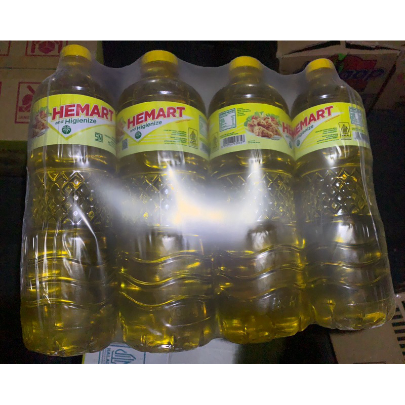 

Minyak hemart 1 liter botol