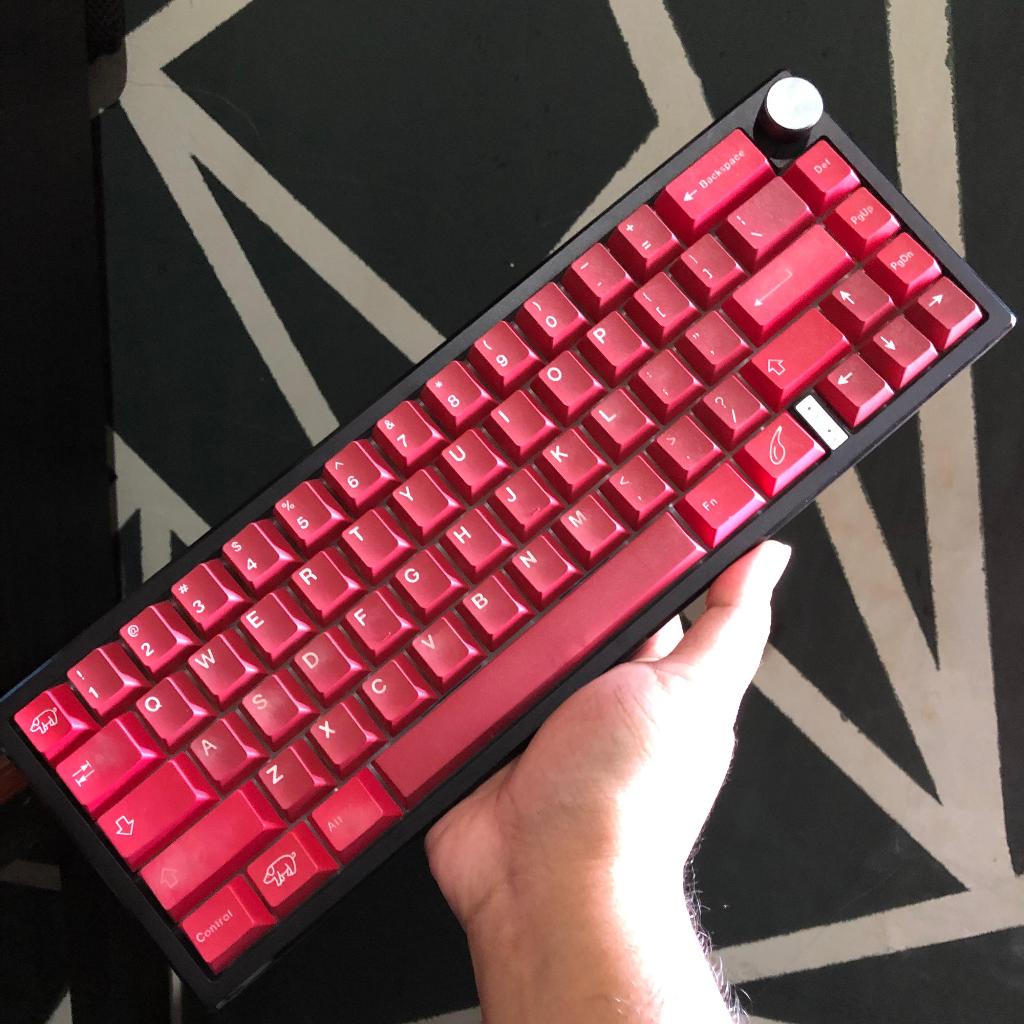 VortexSeries GT65 Lite Wired Mechanical Keyboard Gasket Mount Switch Gateron Yellow Lubed