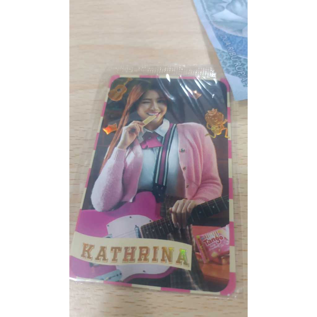 Photocard Jkt 48 X Tango Hologram Kathrina