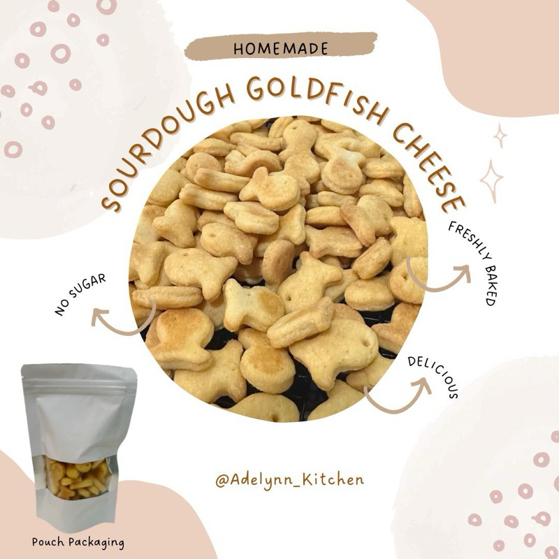 

sourdough Goldfish Cheese Crackers