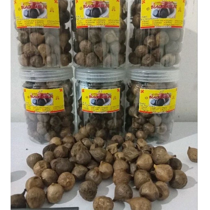 

black garlic bawang tunggal oven 1kg free kardus packing baru