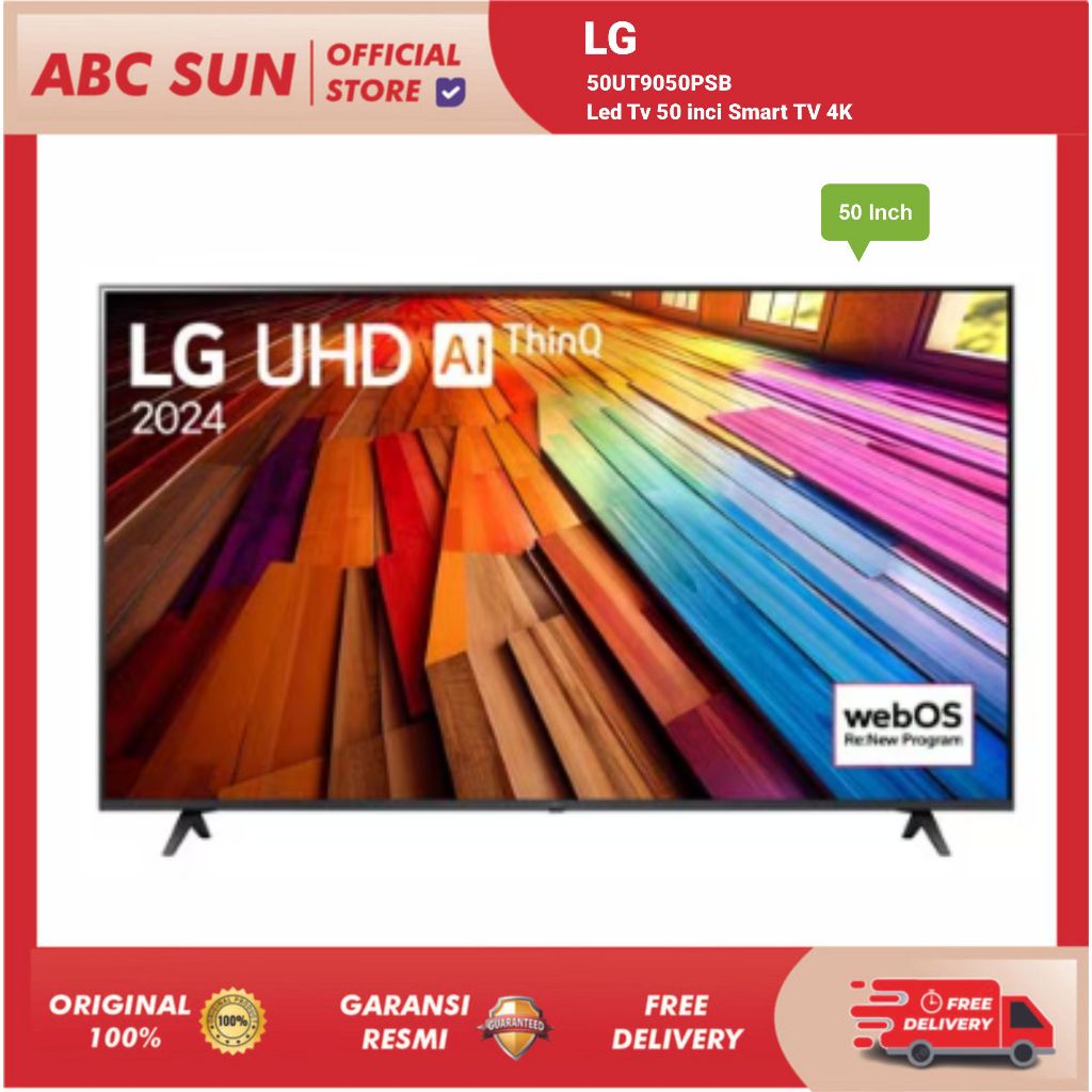 LG 50UT9050 Led Tv 50 Inch Uhd 4k Smart Tv Hdr 10 Pro