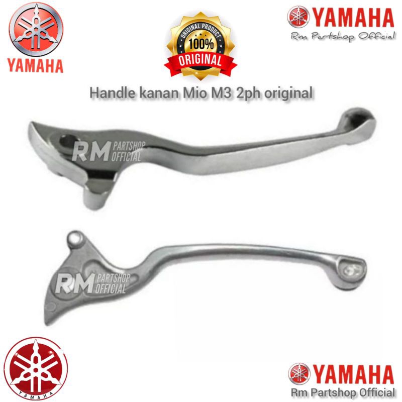 handle kanan handle rem Mio M3 2PH silver original