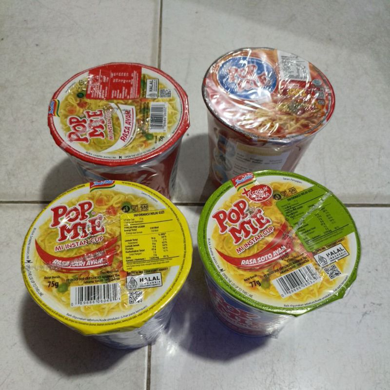 

pop mie instant cup