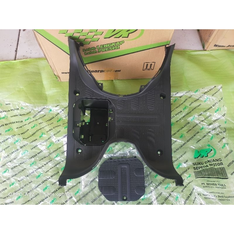 Footres Dek Cover Lantai Pijakan Kaki Atas Honda Scoopy Fi Esp 2017 2018 2019 2020