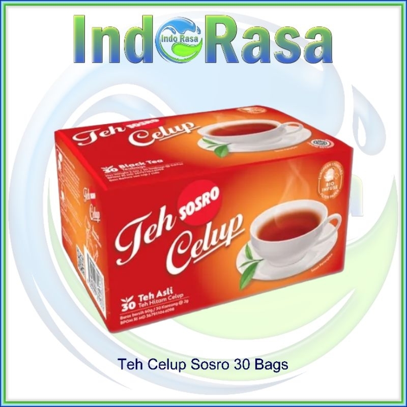 

Teh Celup Sosro isi 30 Tea Bags