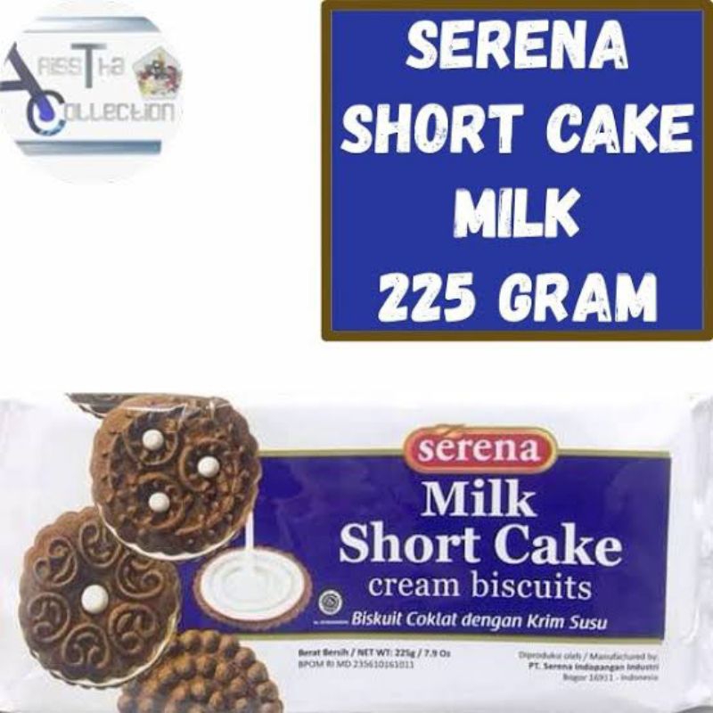 

Serena Biscuits Choco milk Shortcake 225gr Biskuit Coklat Susu