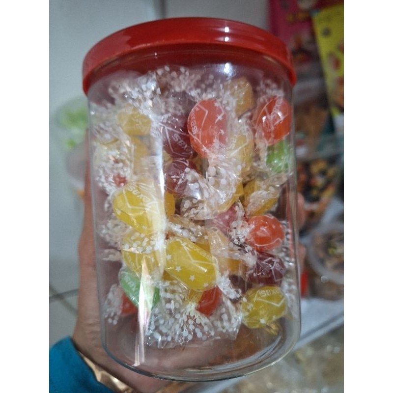 

Permen buah texas 200gr