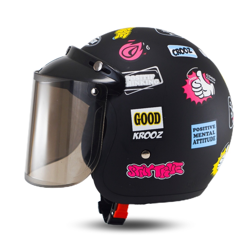 Bagus Dipakai Helm Bogo Dewasa Pria Wanita motif Terbaru SNI