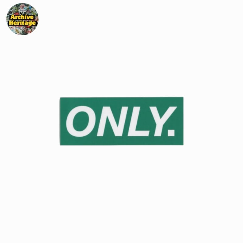 

sticker ONLY NY logo clothing streetwear hypebeast stiker