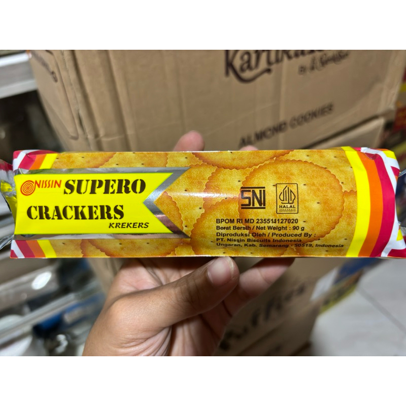 

Nissin Supero Crackers netto 90gram