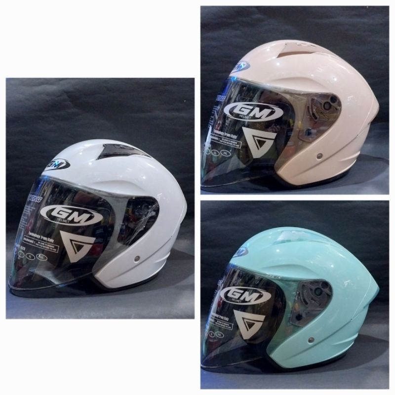 HELM GM G1 POLOS  | HELM GM HALF FACE