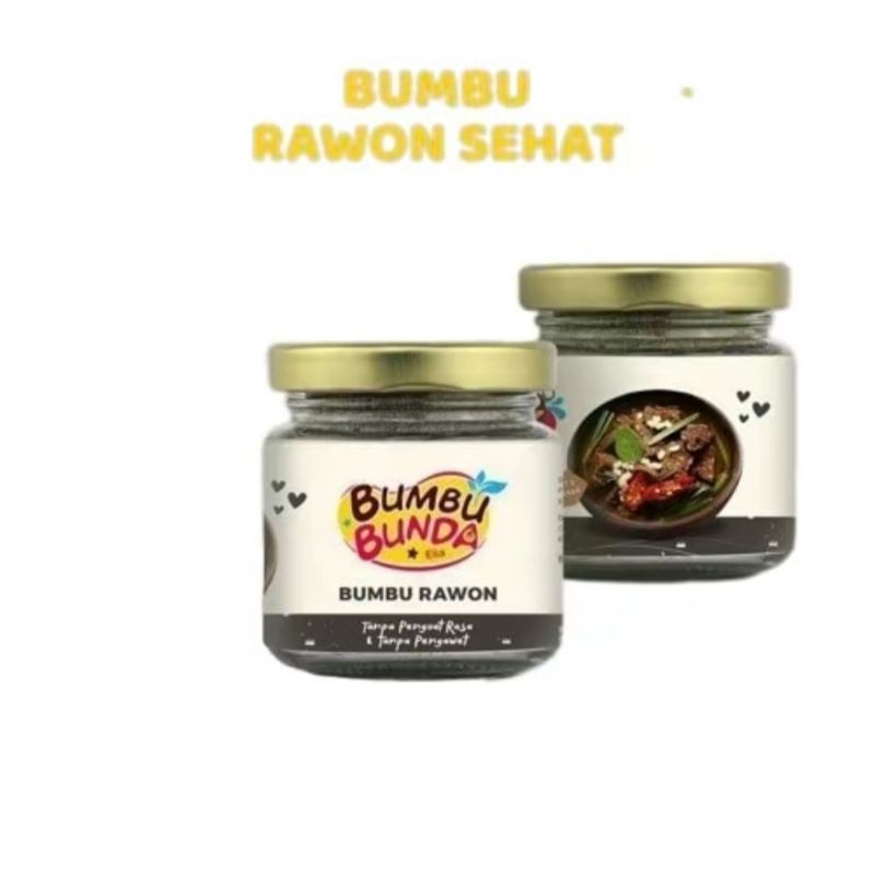 

Bumbu bunda by elia bumbu rawon black sehat non MSG