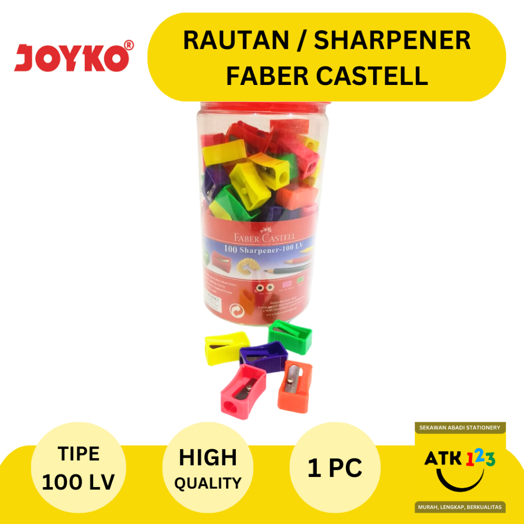 

Rautan / Ongotan / Serutan Pensil Faber Castell