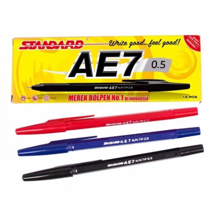 

Pulpen Standard AE7 5mm 12pcs