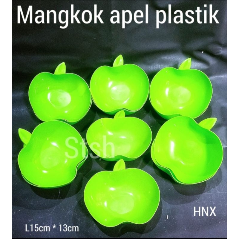 MANGKOK PLASTIK GREEN/LUSIN