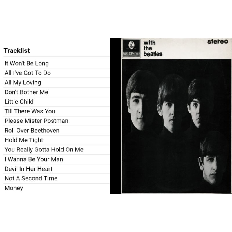 the beatles cd album with the beatles 1963