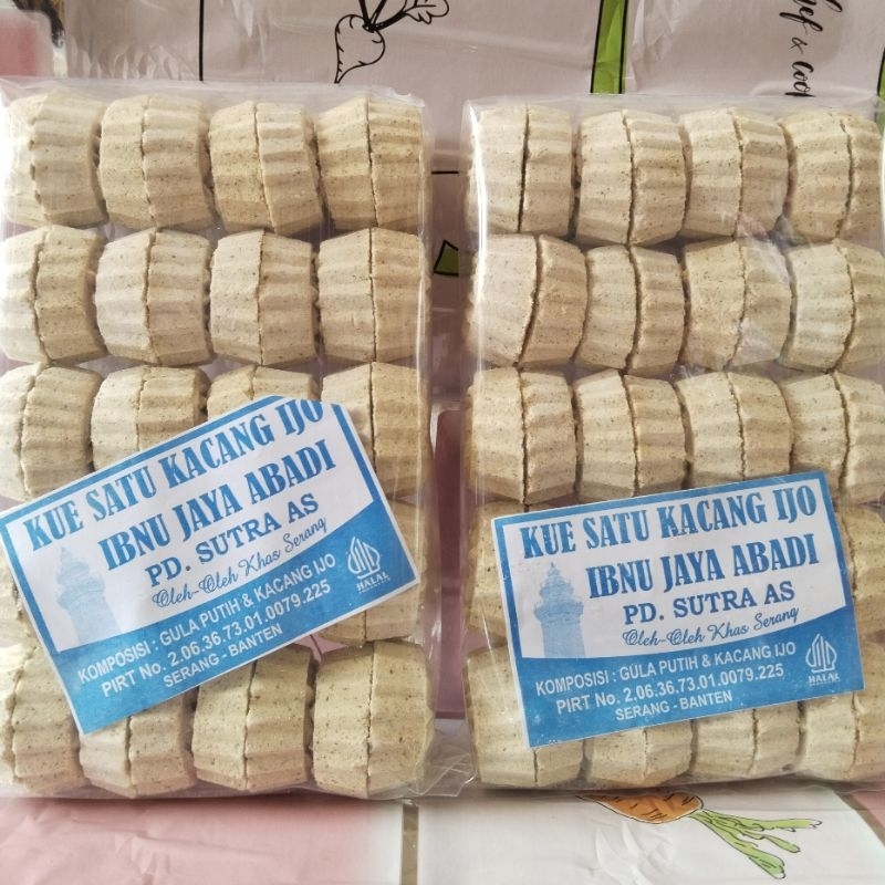 

Kue Satu Kacang Ijo Asli Serang / ibnu jaya abadi