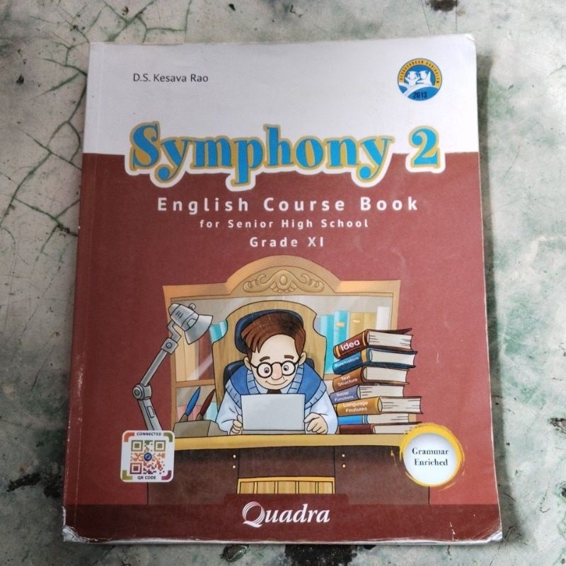 BUKU ORI SYMPHONY KELAS 2 SMA PENERBIT QUADRA