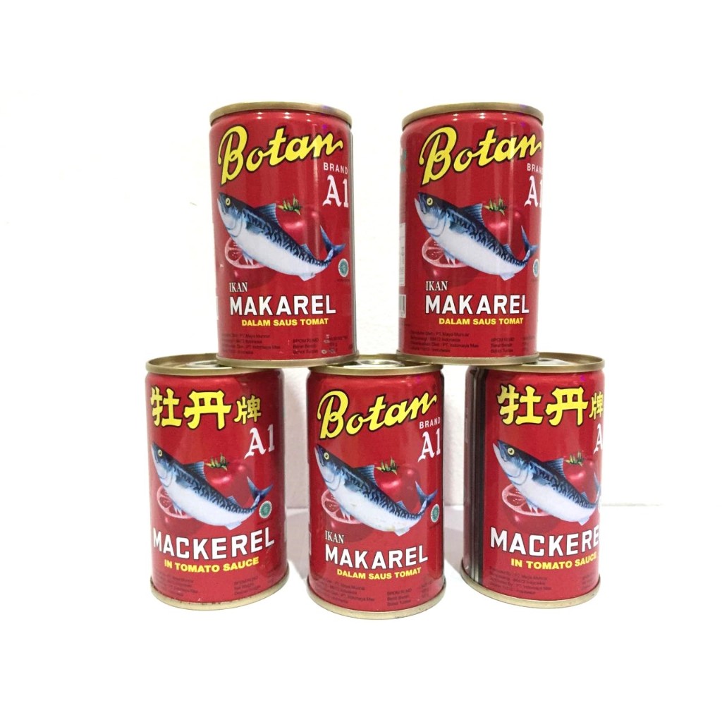 

Botan Sarden Ikan Makarel 155gr