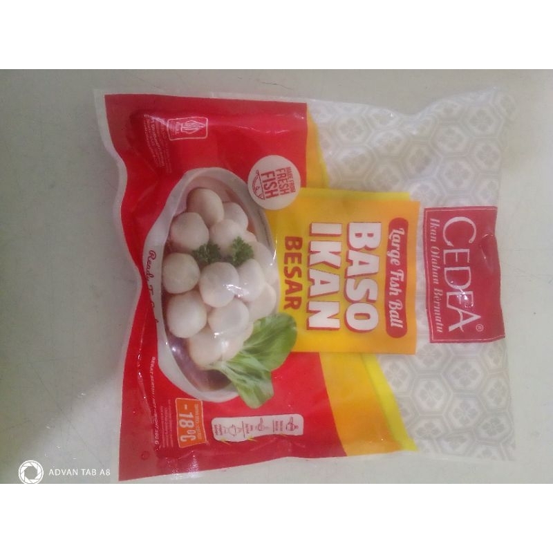 

Cedea Bakso Ikan Besar 500gr