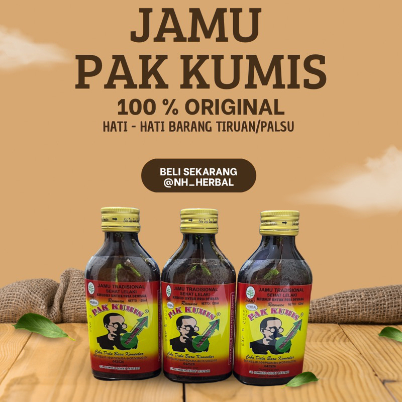 

JAMU PAK KUMIS (JAMU KUAT LELAKI)