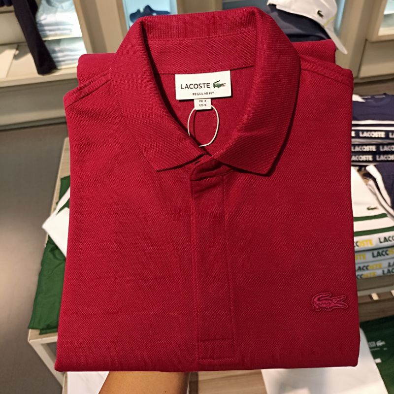 Baju Lacoste Polo Paris Red