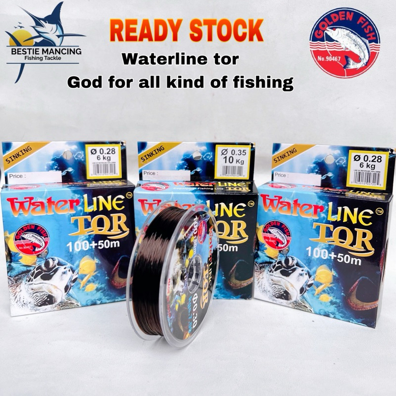 Senar Pancing Golden fish Water Line Tor 150m