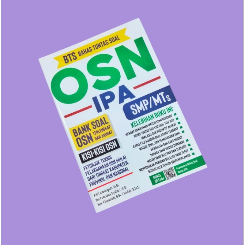 BUKU BAHAS TUNTAS SOAL OSN IPA SMP/MTS
