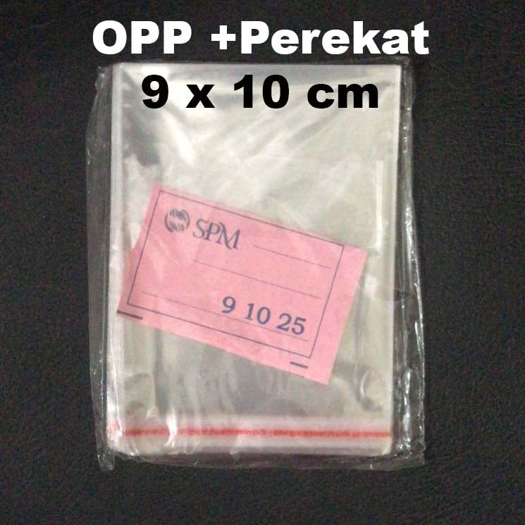 

Plastik OPP +Perekat (Lem) Lebar 9 cm