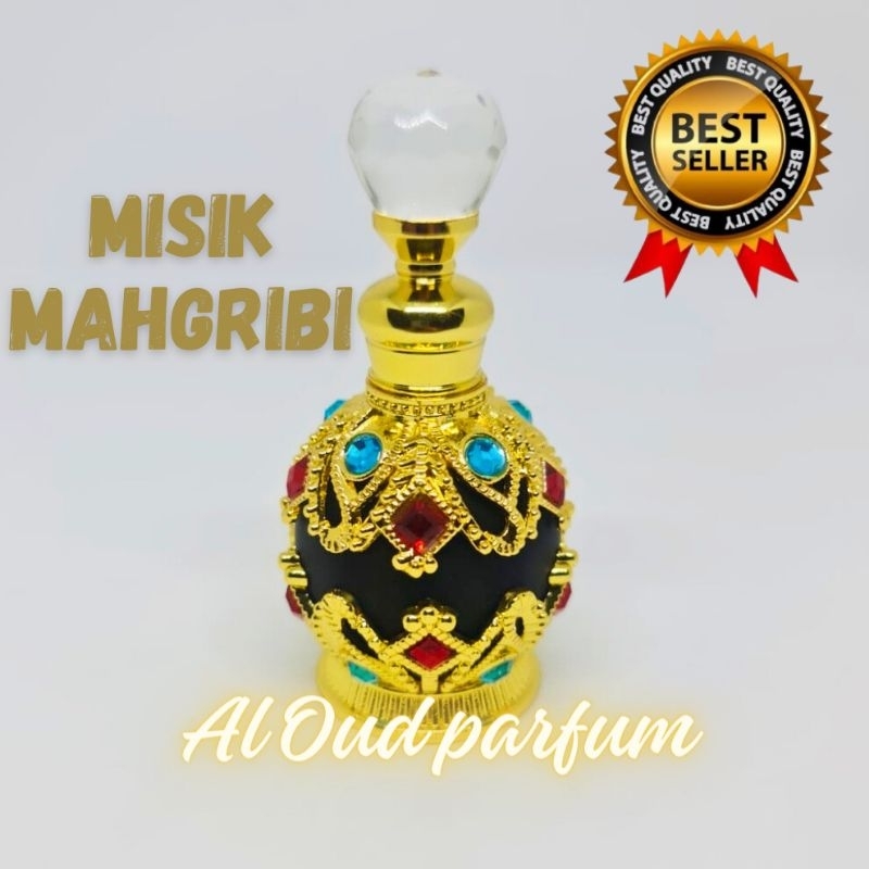 Parfum Magribi Aswad Super Original Non alkohol  Misik Magribi Asli