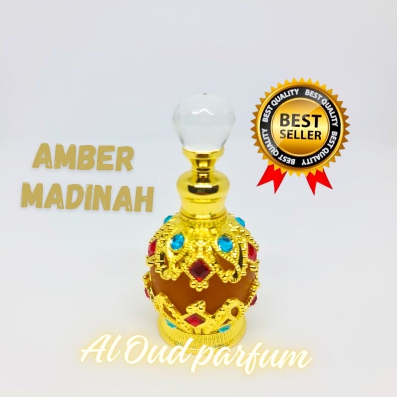 Parfum Arabia Dubai Amber Madinah Original Misik Amber Madinah Super Murnih Non Alkohol