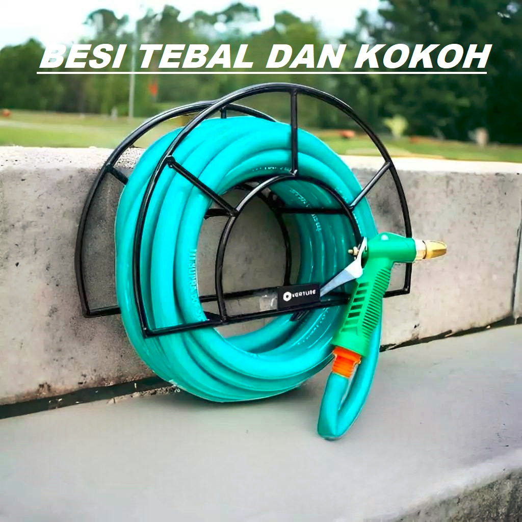 BESI 8 MM TEBAL KOKOH KUAT/GANTUNGAN SELANG AIR/GULUNGAN SELANG AIR TAMAN COD/GANTUNGAN SELANG/TEMPA