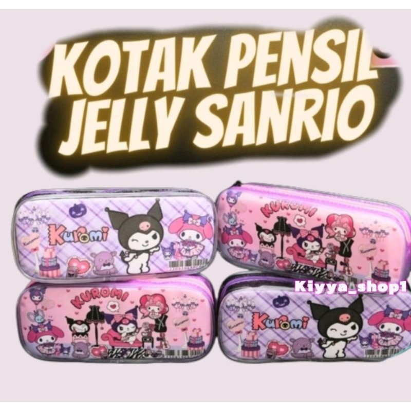 

KOTAK PENSIL KUROMI JELLY TEMPAT PENSIL JELLY KELINCI LUCU TERMURAH