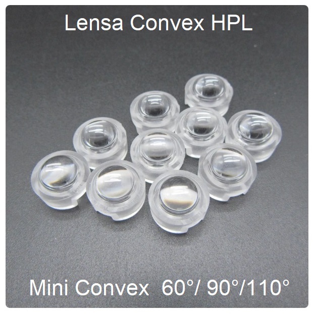 Lensa Mini Convex HPL 60° 90° 110 Derajat