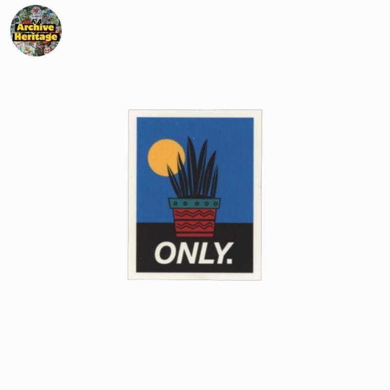 

sticker Only NY snake plant illustration stiker