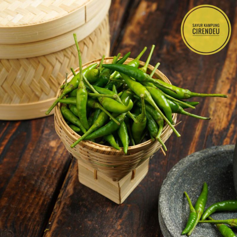 

Cabe Rawit Hijau 100gram