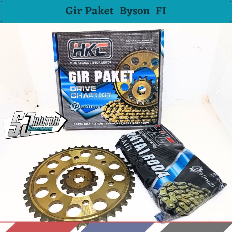 Gir Paket Gir Set HKC Yamaha Byson FI Byson Karbu