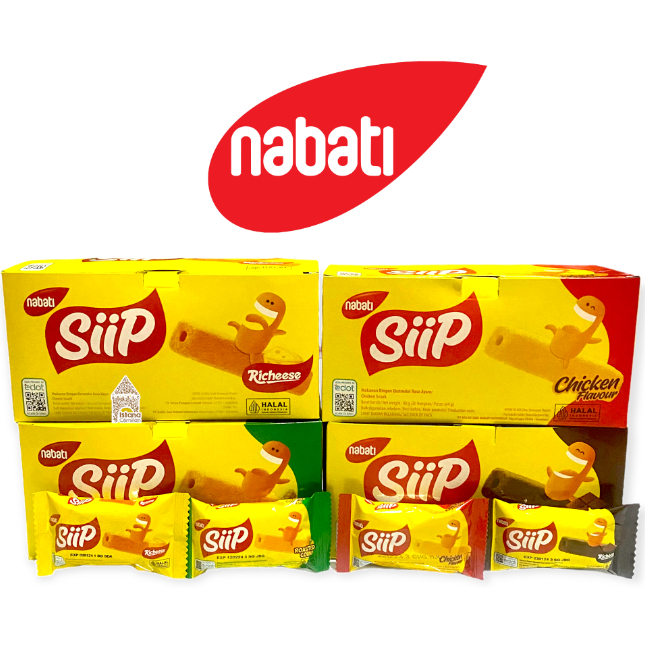 

WP - Richeese Nabati Siip Rasa Chicken / Roasted Corn / Coklat / Richeese 1 Box (Isi 20 Pcs)