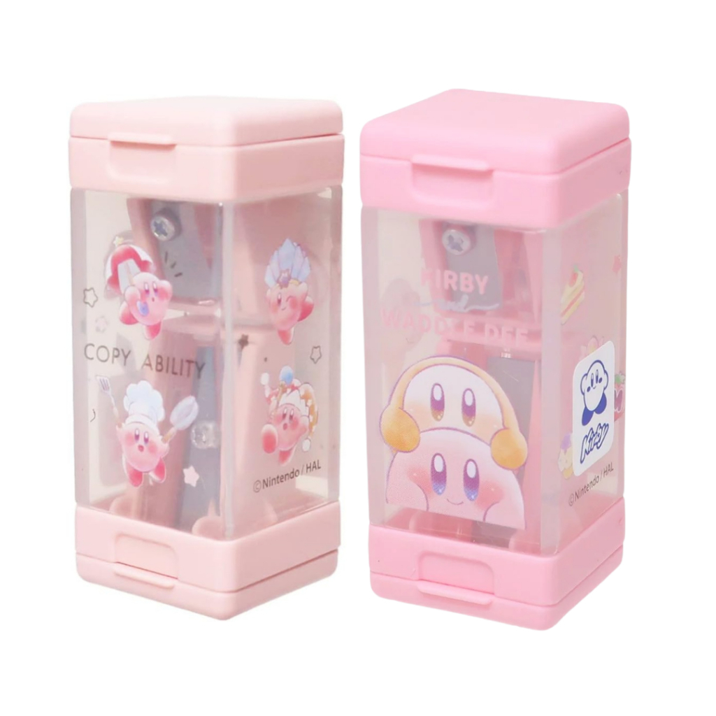

Pencil Sharpener Dual Side Nintendo Kirby Waddle Dee Rautan Serutan Pensil Dua Sisi Limited Edition
