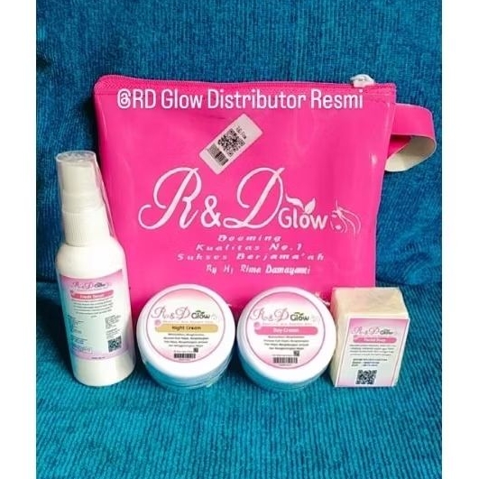 Skincare RD GLOW ORI menghilangkan jerawat dan flek hitam