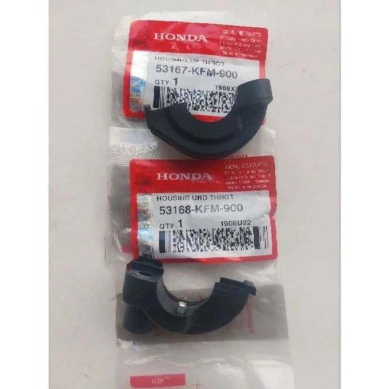 Rumah Holder Pipa selongsong Gas Honda Supra X 125 Helm in ori AHM