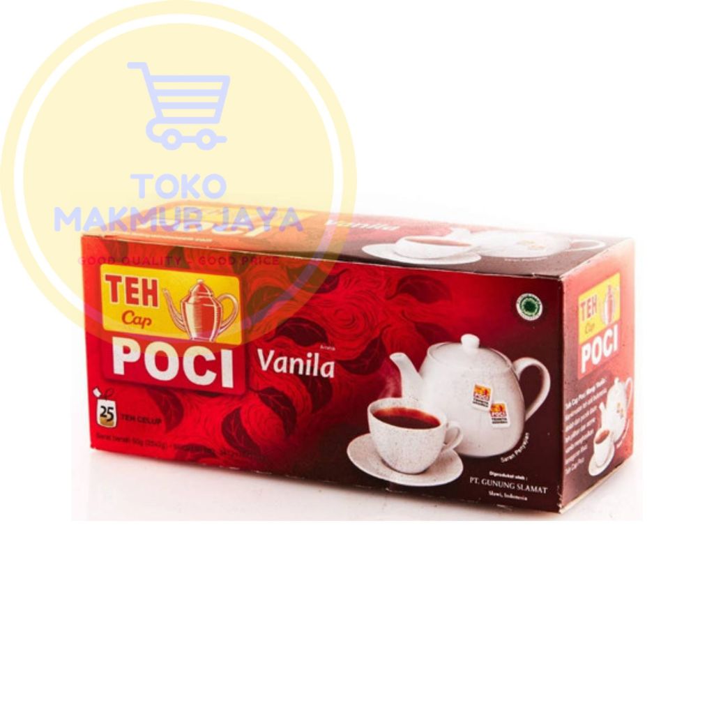 

TEH POCI VANILA CELUP 25" KOTAK